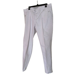 Women’s White VIP Jeans Stretch 15/16 With Banded Sides
